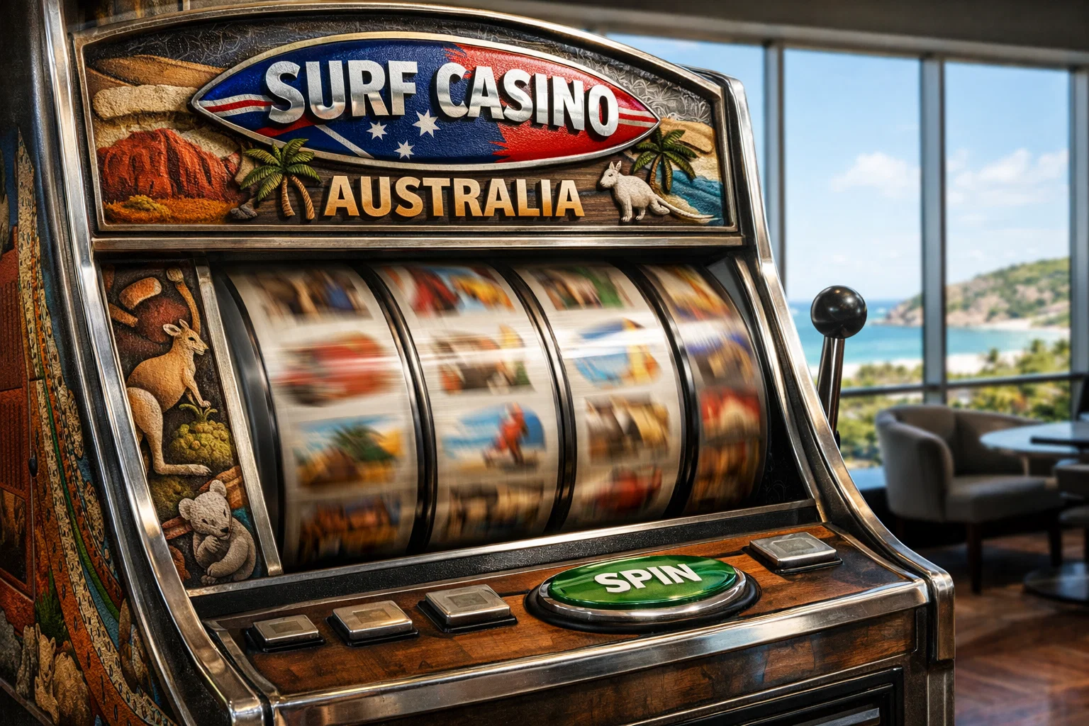 Live dealer games at surf casino